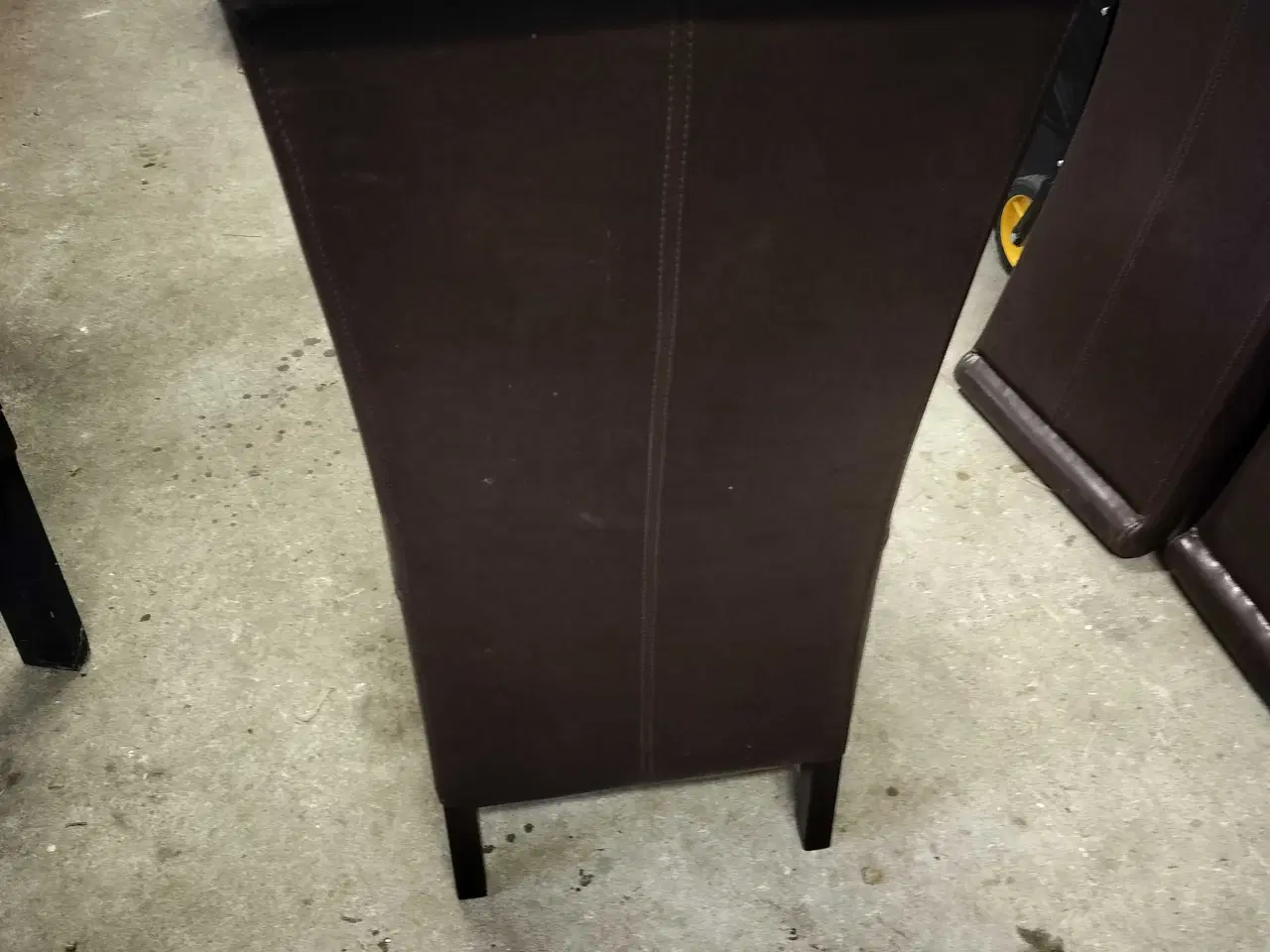 Billede 3 - 6 stole i læderlook 