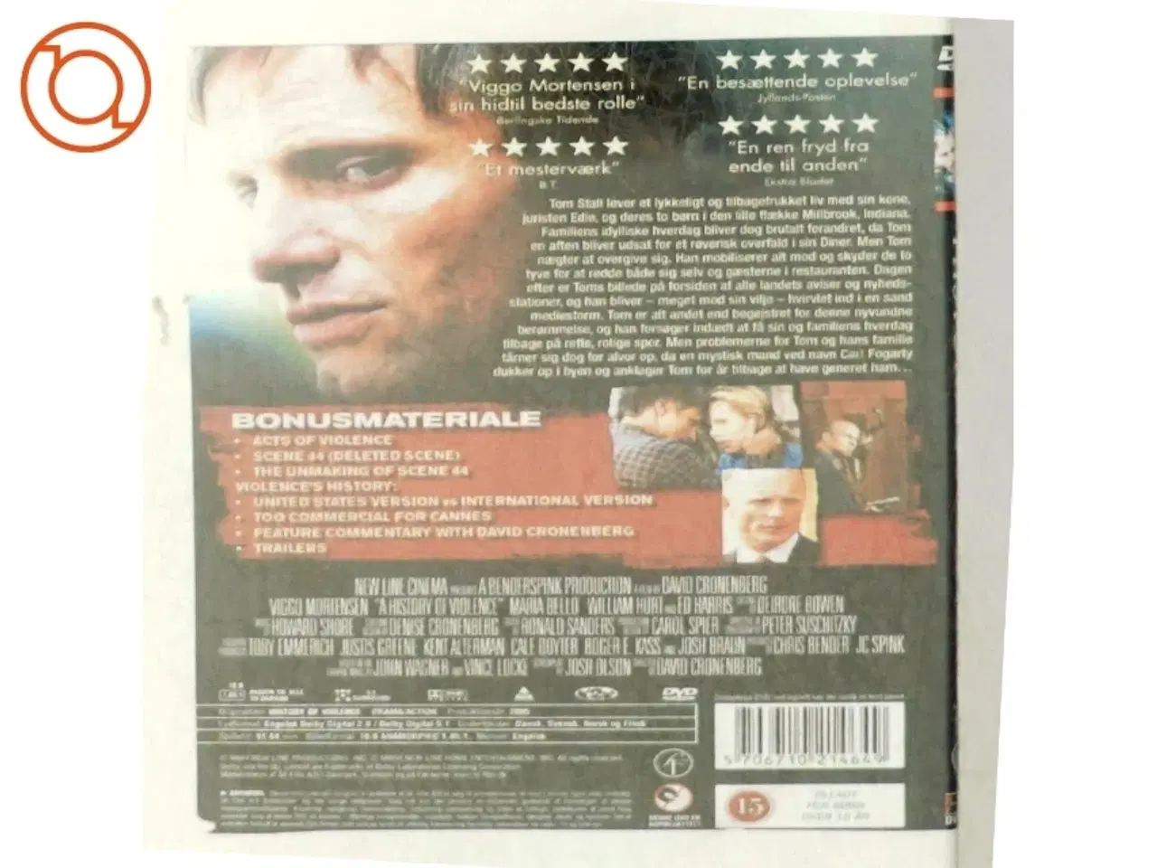 Billede 3 - A history of violence (DVD)