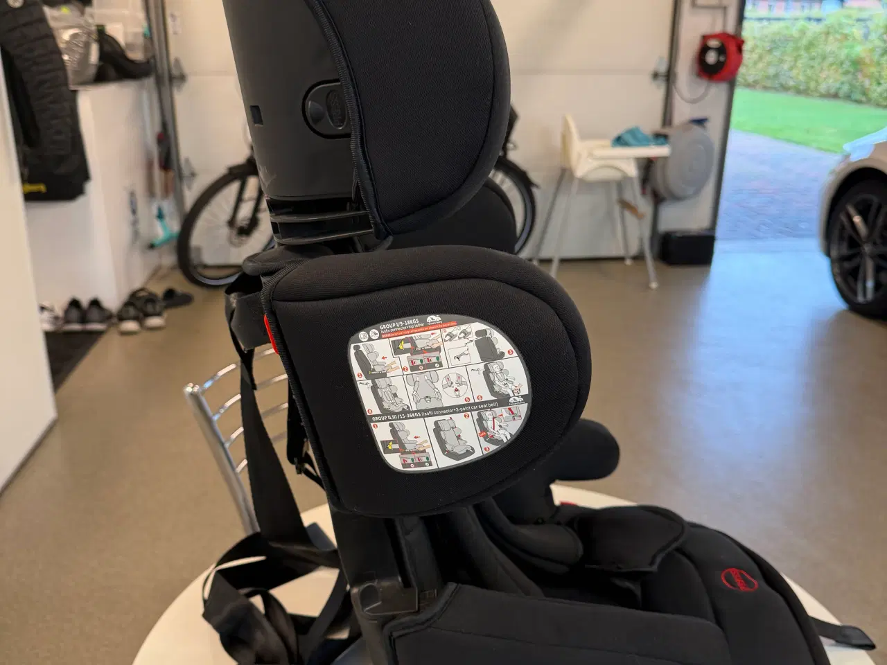 Billede 2 - Autostol som ny med isofix