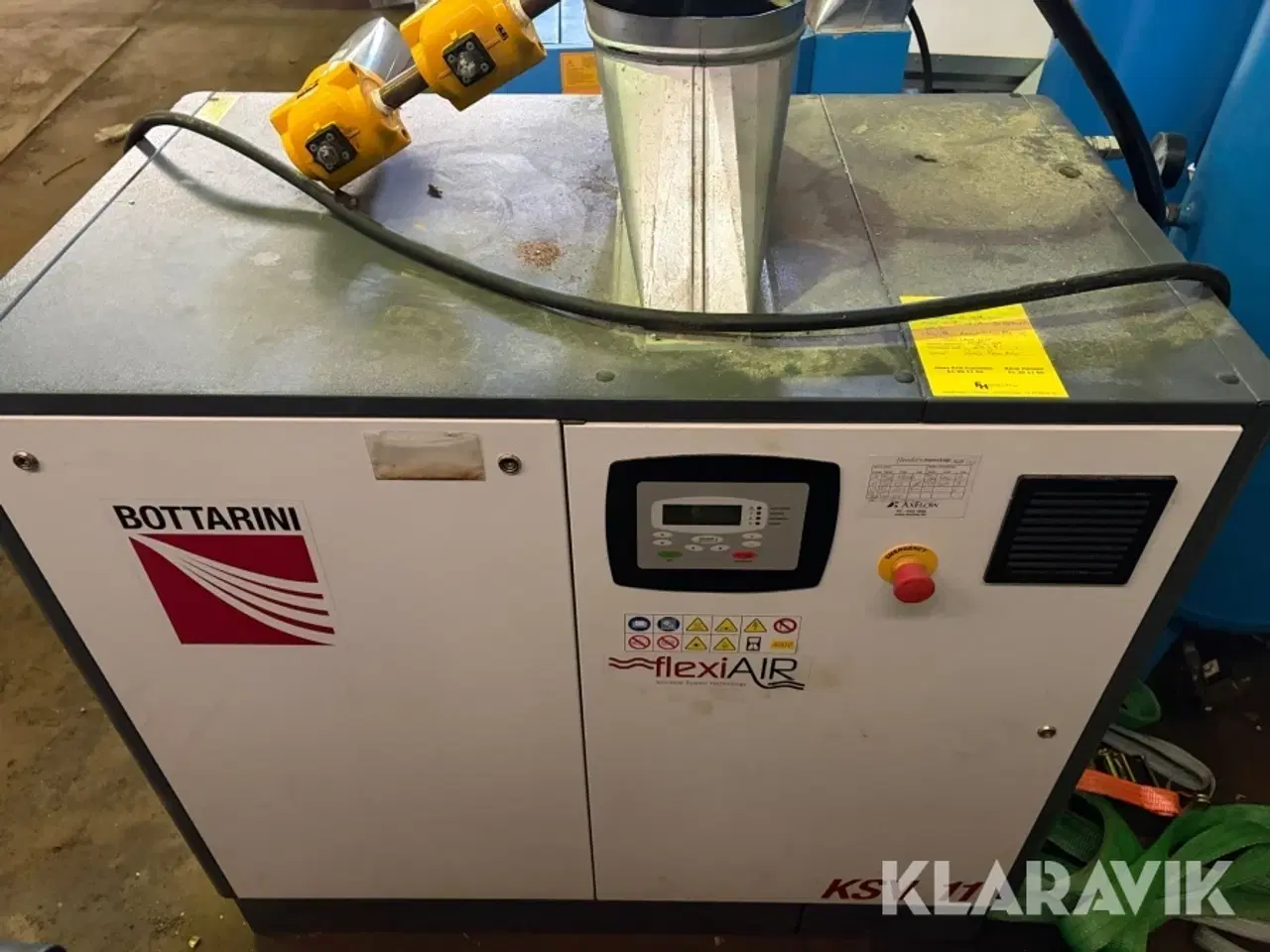 Billede 8 - Skruekompressor Bottarina KSV 11 med tank og filter