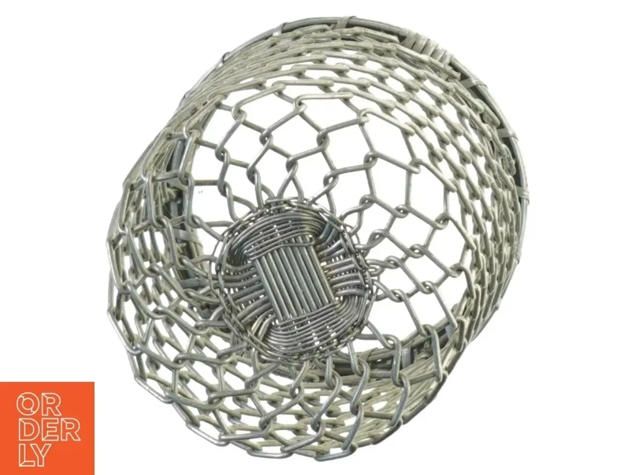 Billede 4 - Fil de fer Metal Flet Kurv fra Udkant (str. 16 x 14 cm)