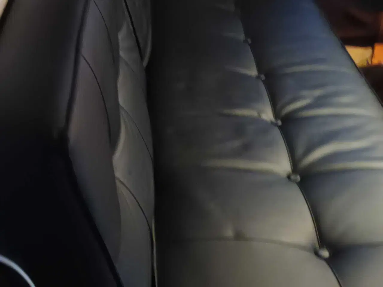 Billede 3 - Sovesofa i skai udslået 120 cm.