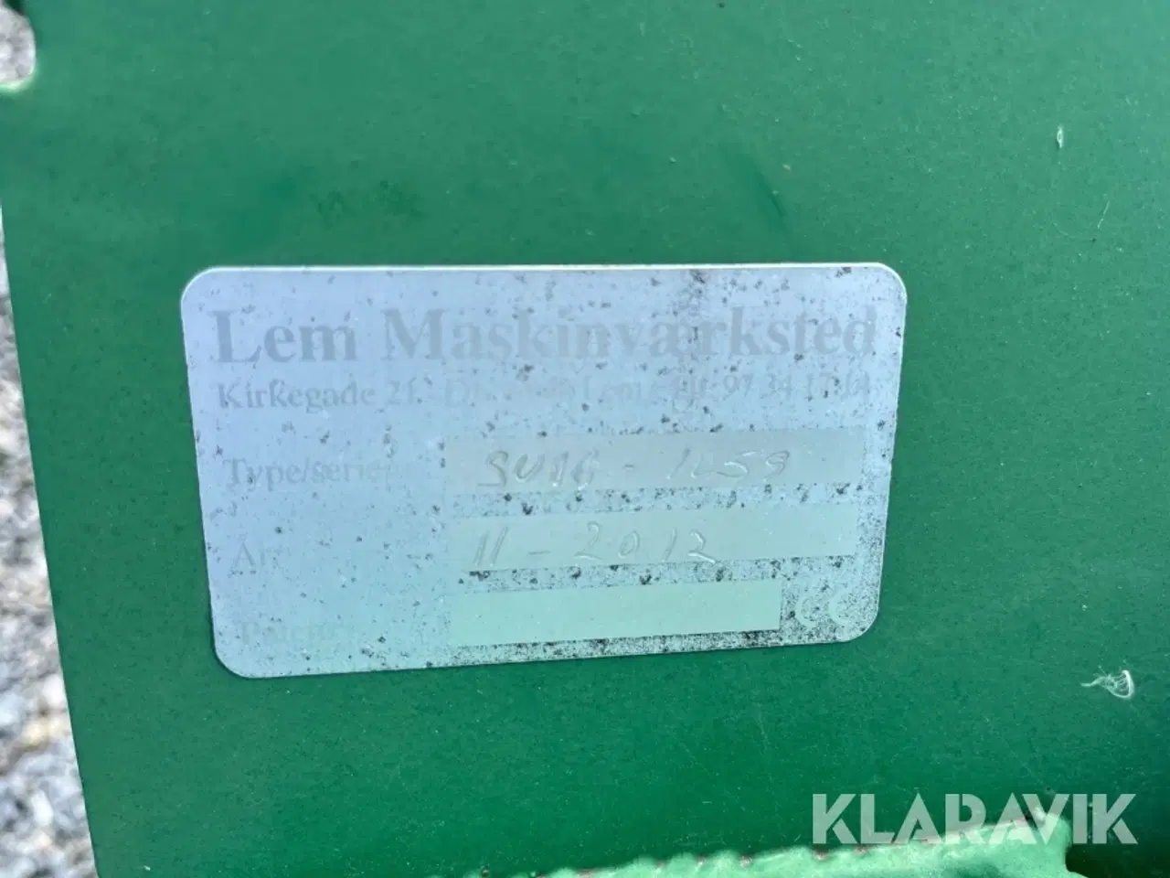 Billede 4 - Strøskovl Lem Maskinværksted SU-11