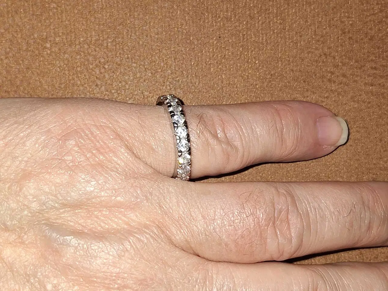 Billede 1 - Smuk sølvring 