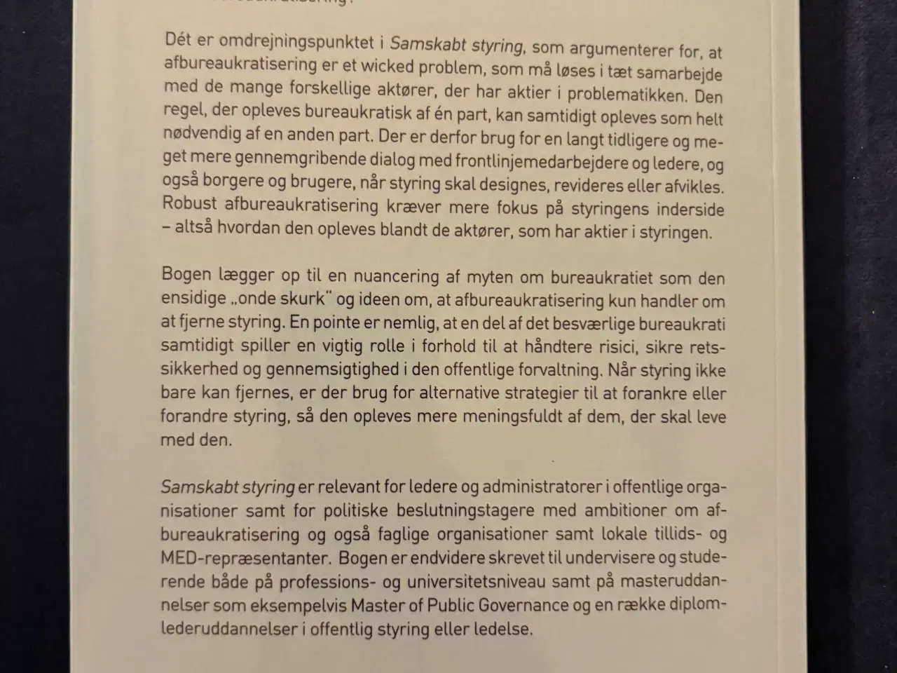 Billede 2 - Samskabt styring 