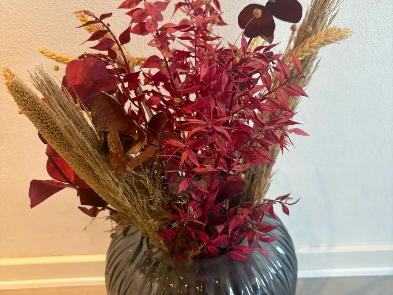 Billede 1 - Flot evighedsbuket inklusiv vase