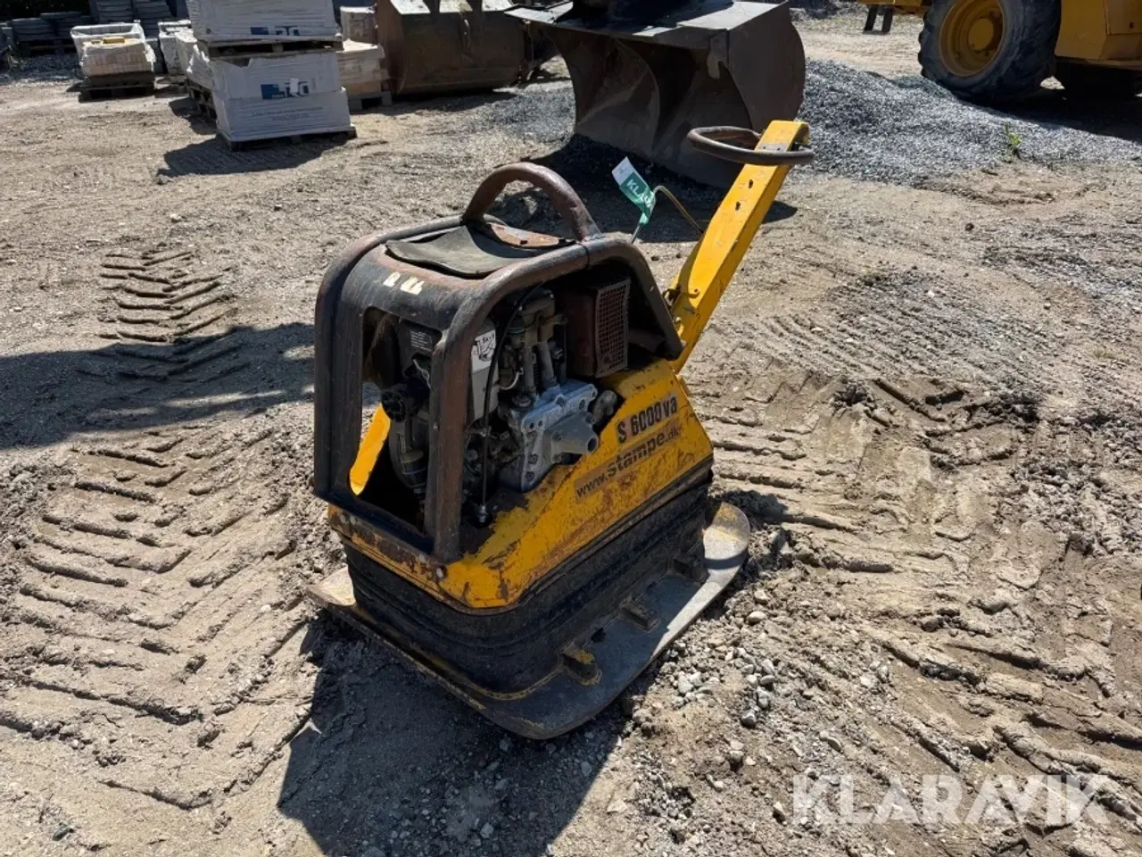 Billede 1 - Pladevibrator Samac S6000 VAE