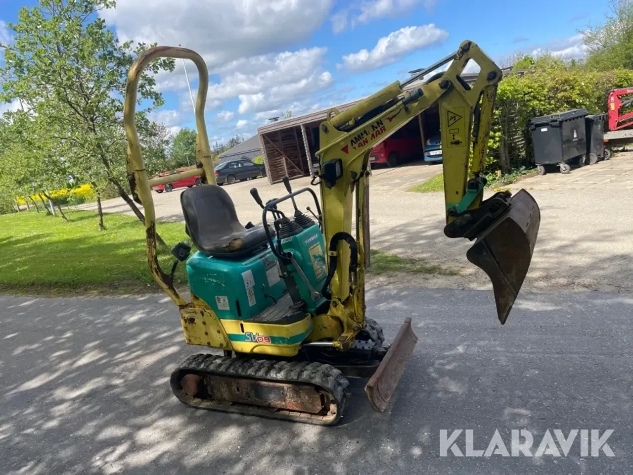 Billede 4 - Gravemaskine Yanmar SV-08-1 med skovle
