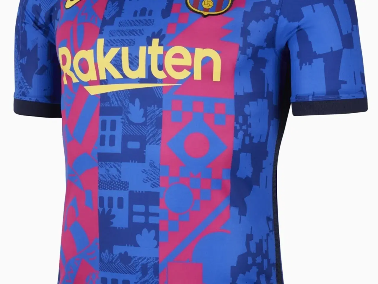 Billede 6 - FC BARCELONA TRØJE 2021/22, STR. S, I FLOT STAND