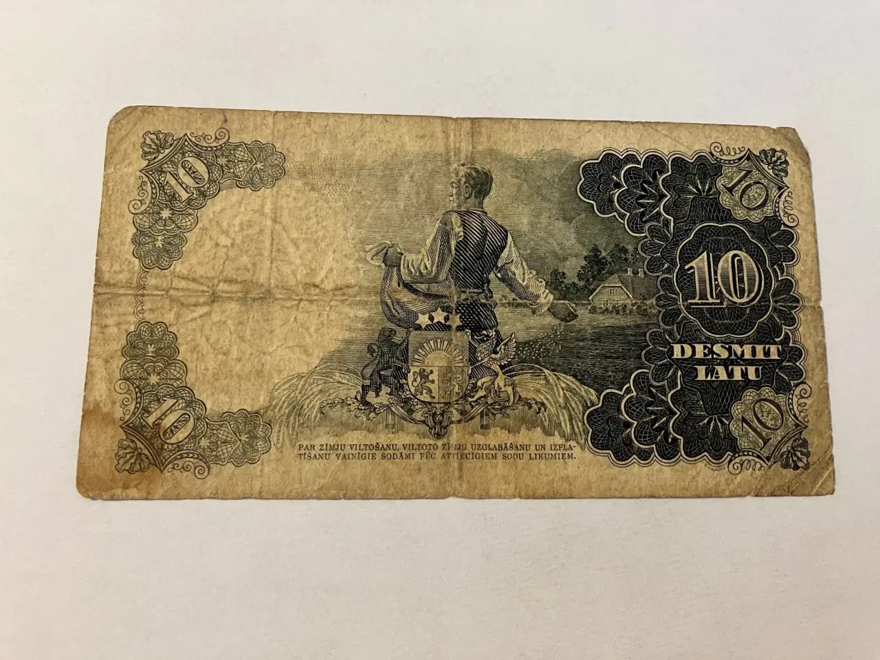 Billede 2 - 10 Latu 1938 Latvia