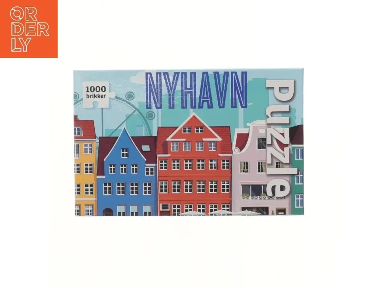 Billede 1 - Nyhavn puslespil med 1000 brikker (str. 35x22,5 cm)