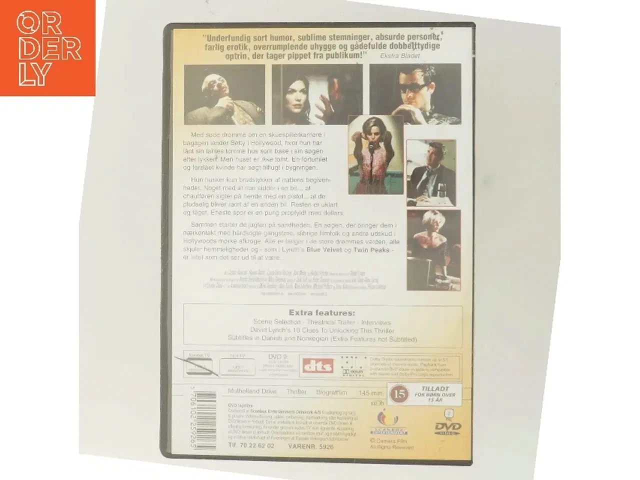 Billede 3 - Mulholland Drive med Naomi Watts (DVD)