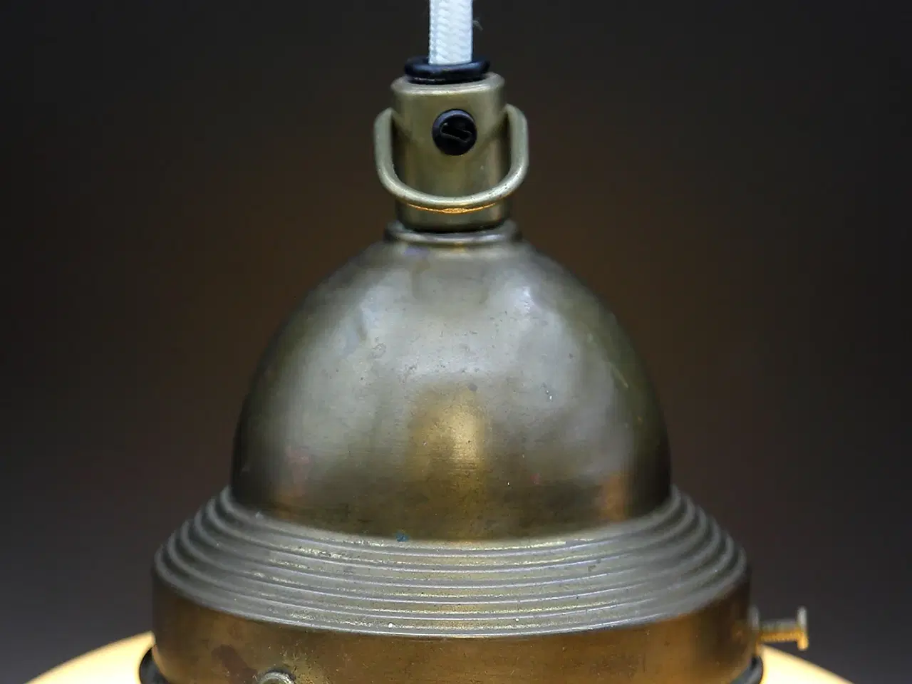 Billede 6 - Art Deco glaspendel ca. 1930–40, E27, renoveret