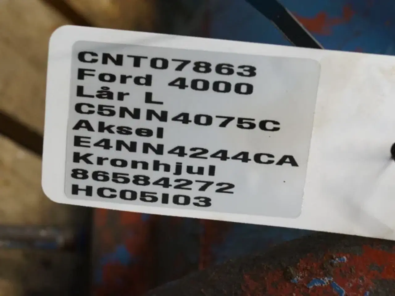 Billede 17 - Ford 4000 Lår L.H. 