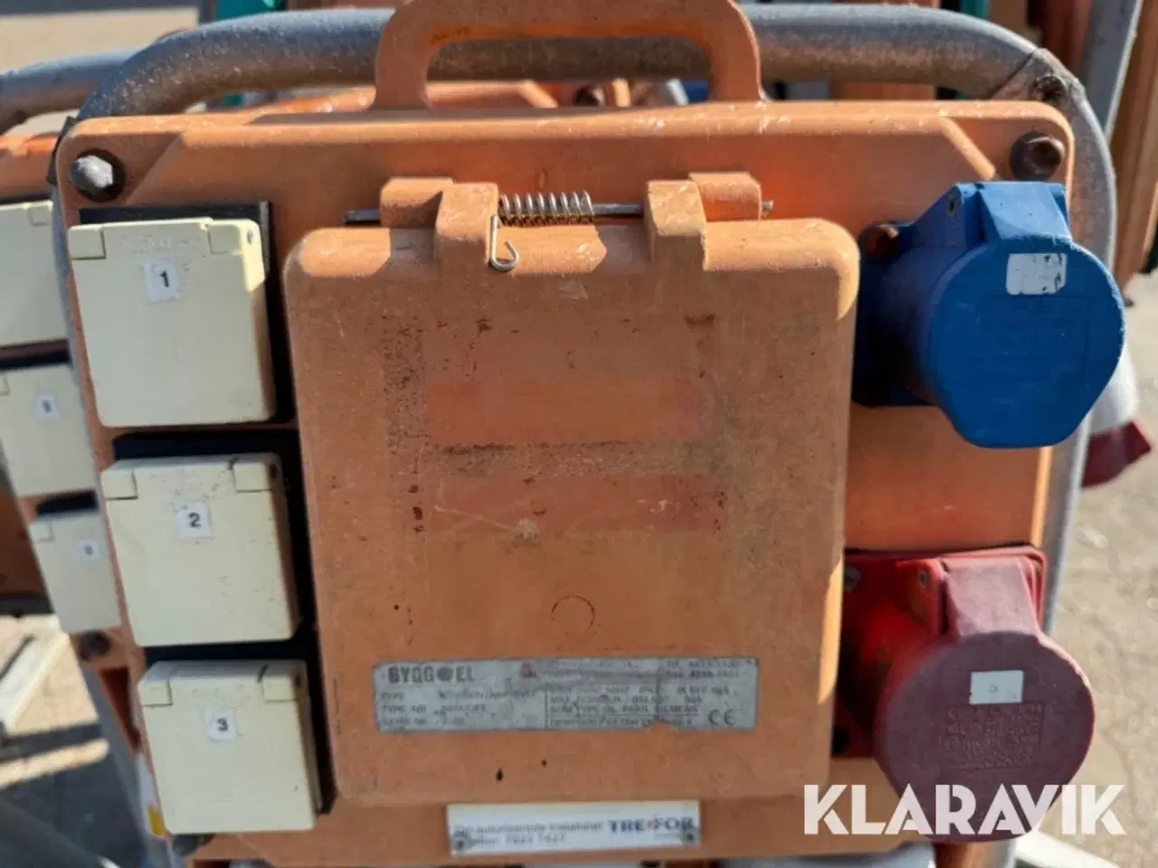 Billede 7 - Byggestrømstavler Bygg El 5074 12 styk