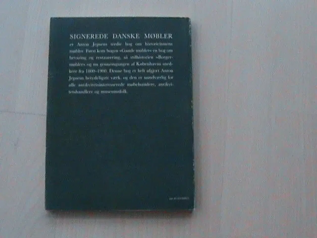 Billede 2 - Bog: "Signerede danske møbler", Anton Jepsen