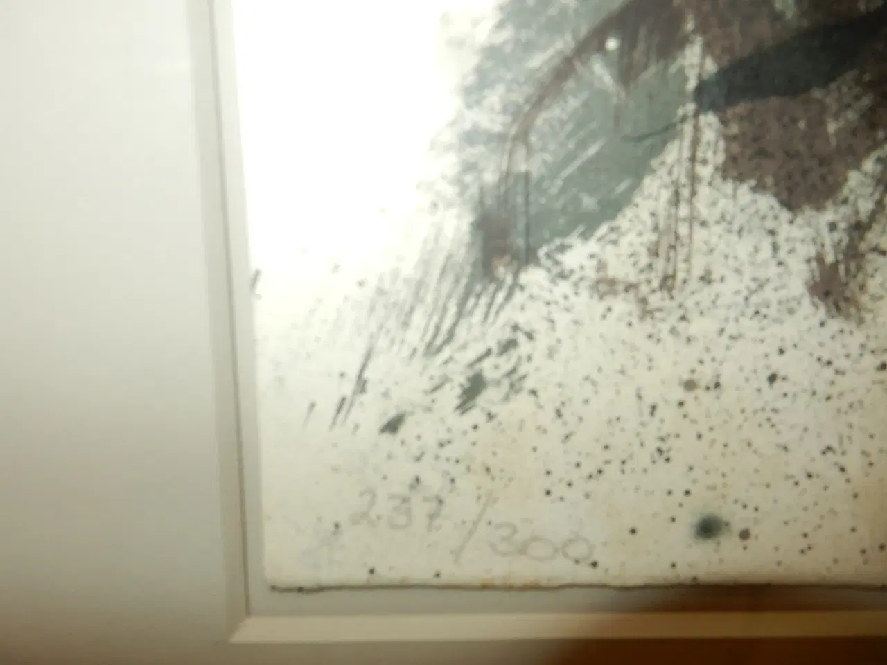 Billede 2 - Litografi af Leif Lage