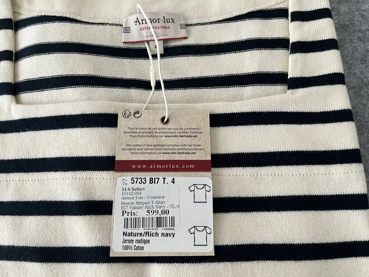 Billede 3 - Skøn Armor Lux T-shirt 😍