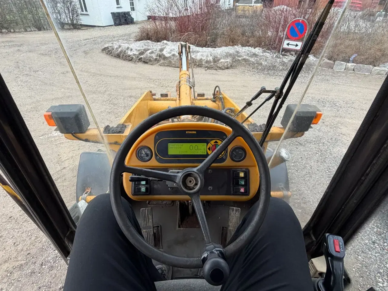 Billede 16 - Hydrema Wl 550C M. SKOVL OG GAFLER