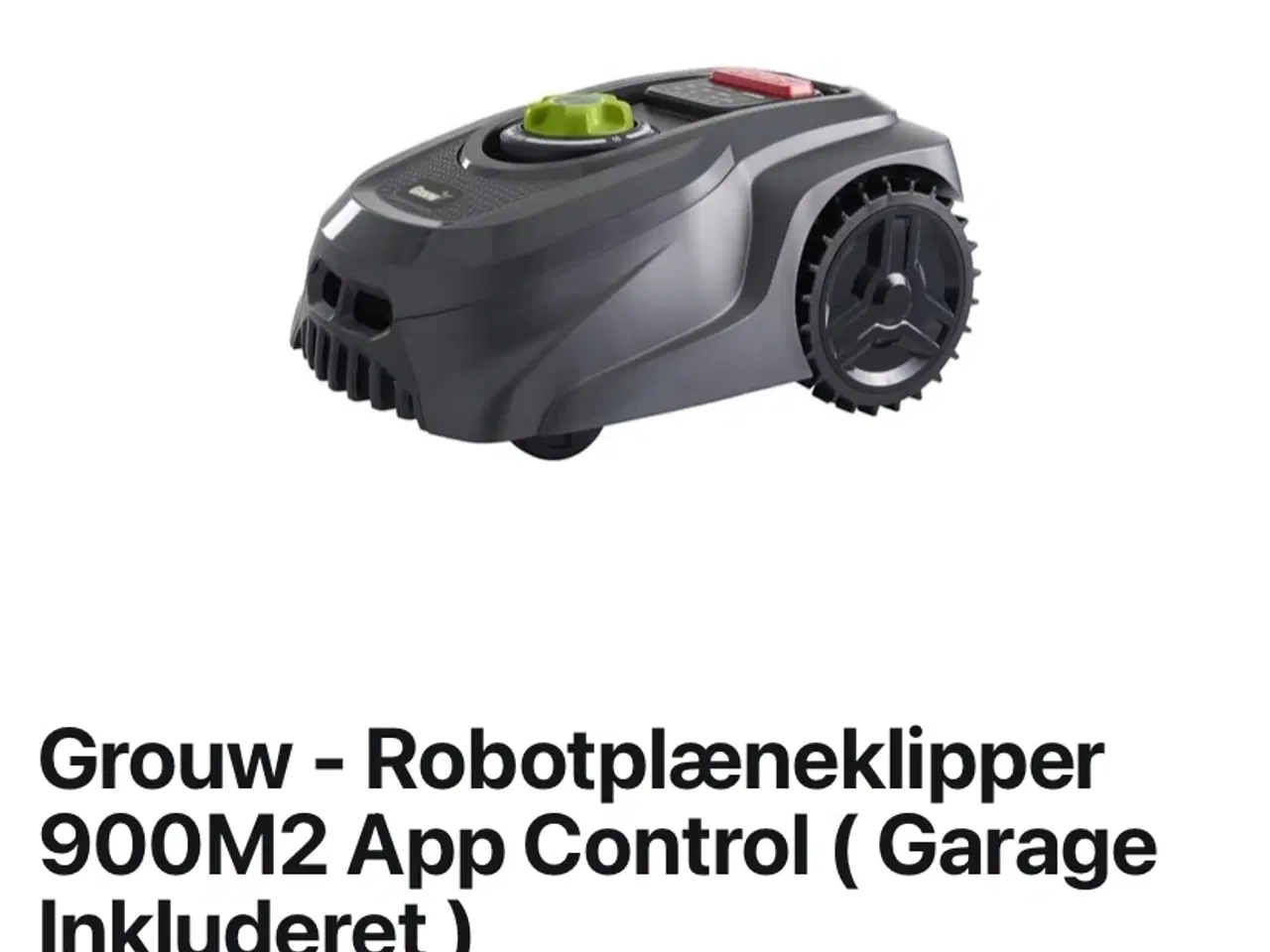 Billede 3 - Robotplæneklipper med garage 900m2