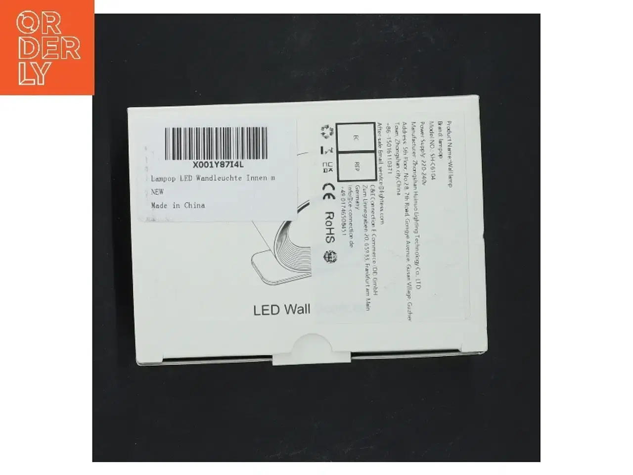 Billede 3 - LED væglampe fra Lampop (str. Ø 8 cm)