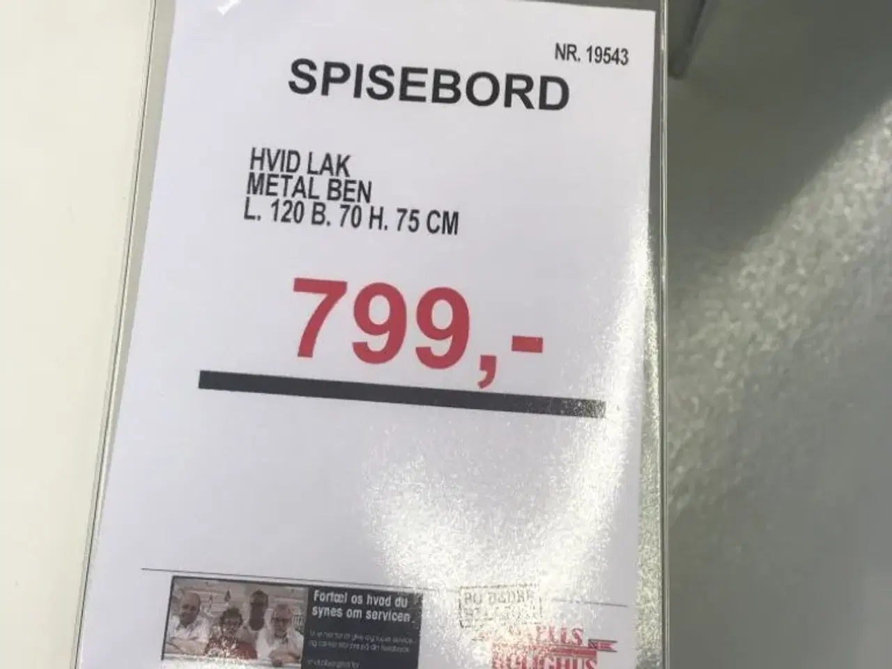 Billede 2 - Spisebord