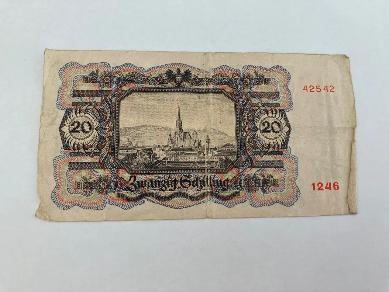 Billede 2 - 20 Schilling 1946 Austria