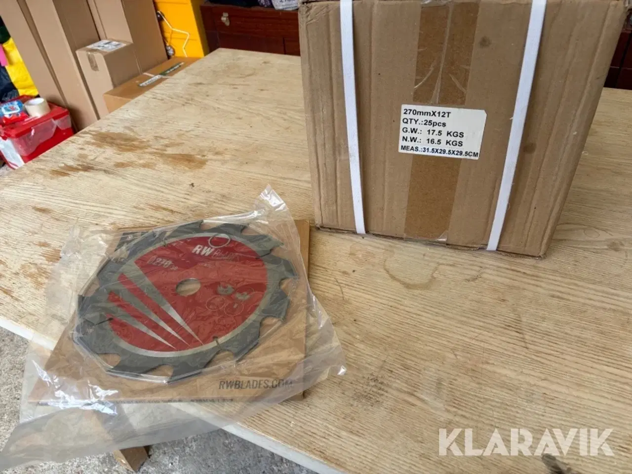 Billede 1 - Rundsavsklinger RW Blades Ø270 / 30