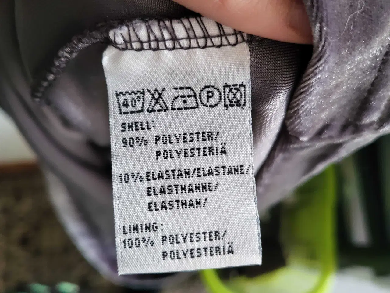 Billede 6 - Grå velour kjole 