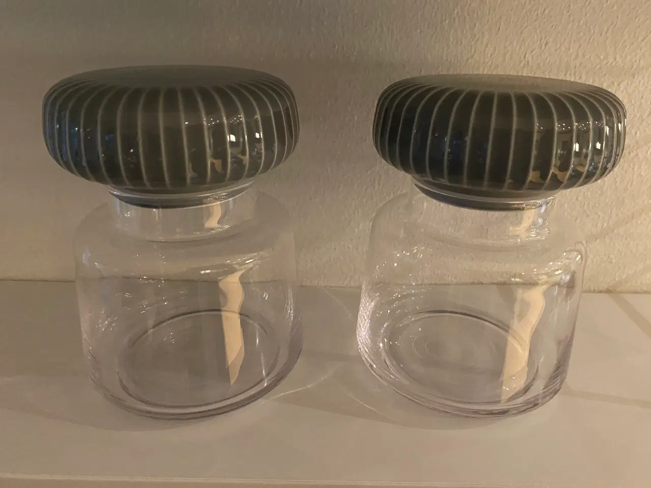 Billede 1 - Opbevarinsglas med låg fra Kahler 