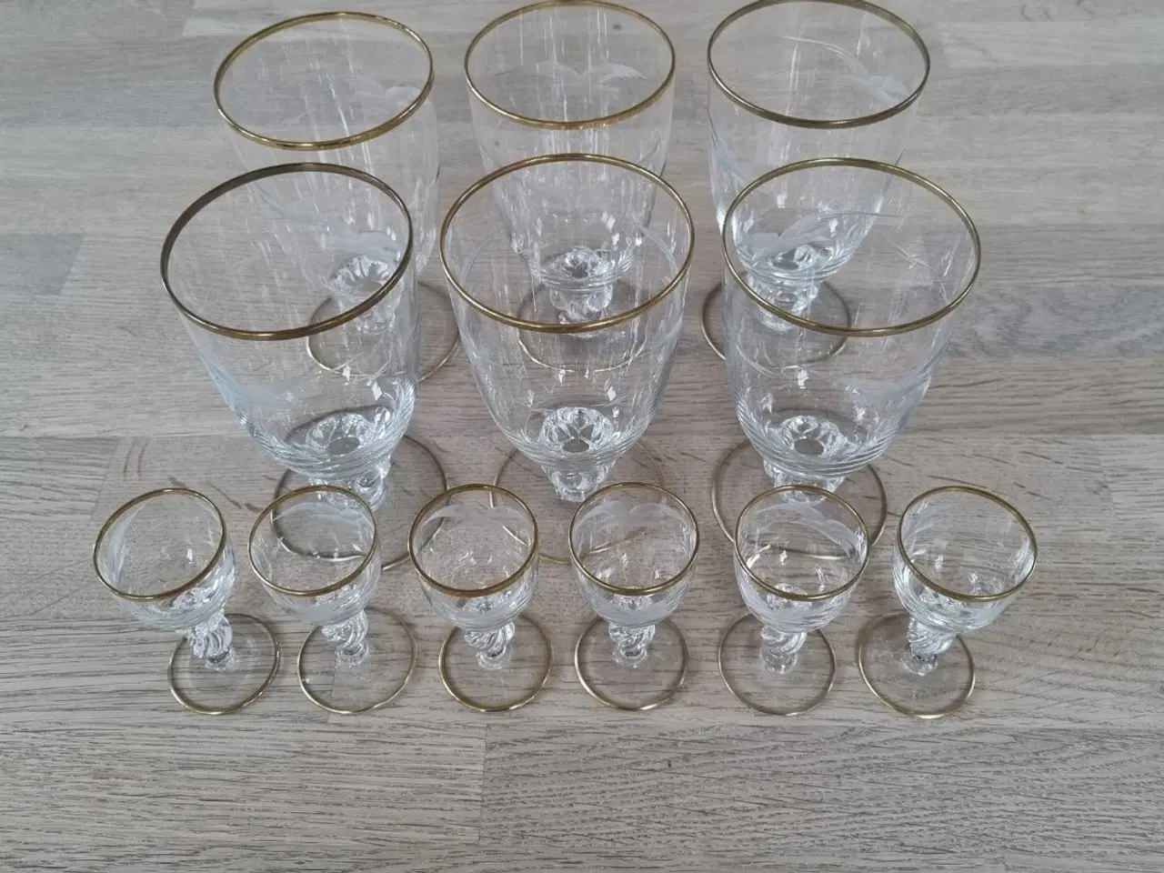 Billede 1 - Mågeglas, Lyngby glas