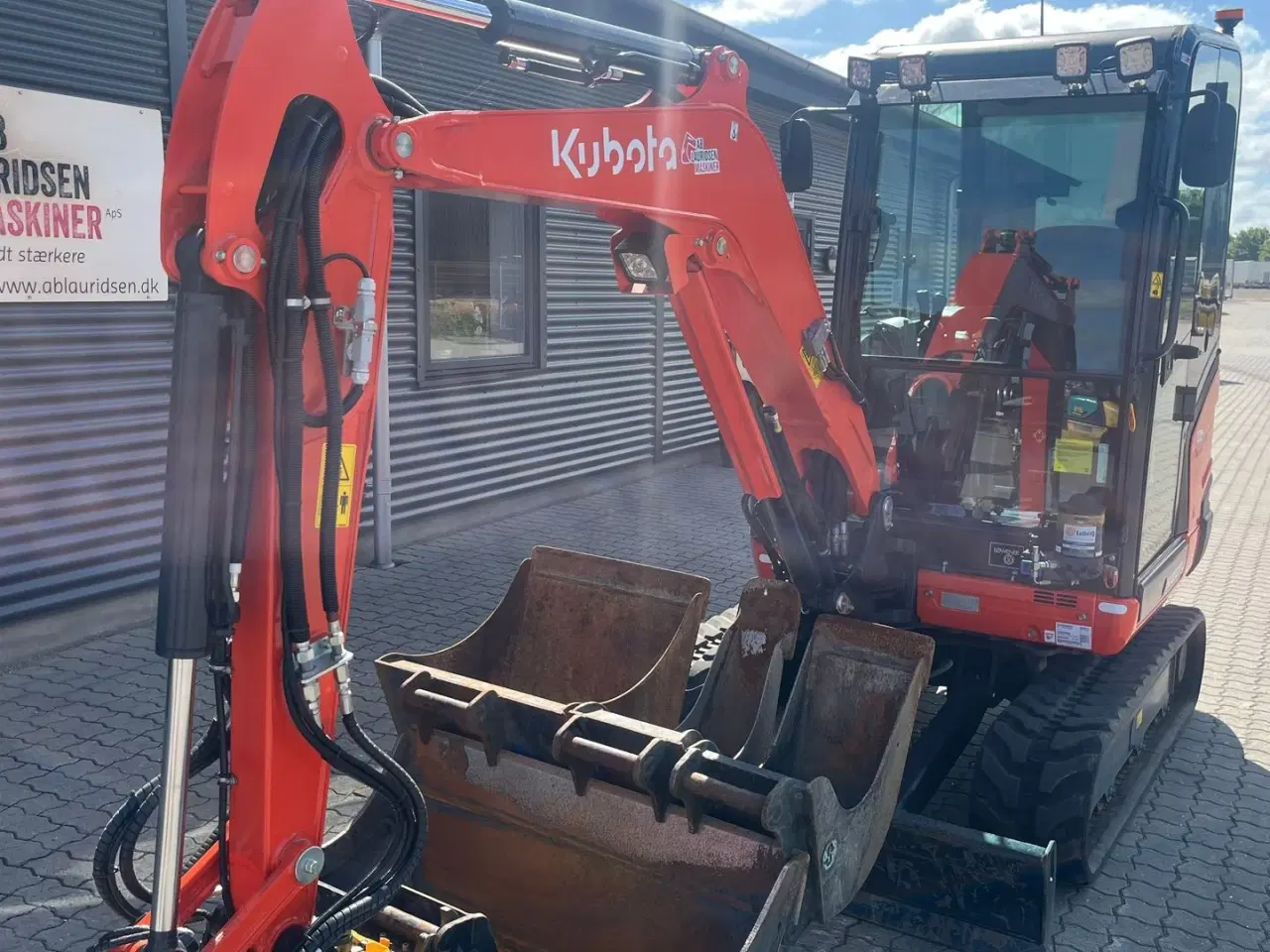 Billede 12 - Kubota kx027-4 Engcon rotortilt, Centralsmørring mm.