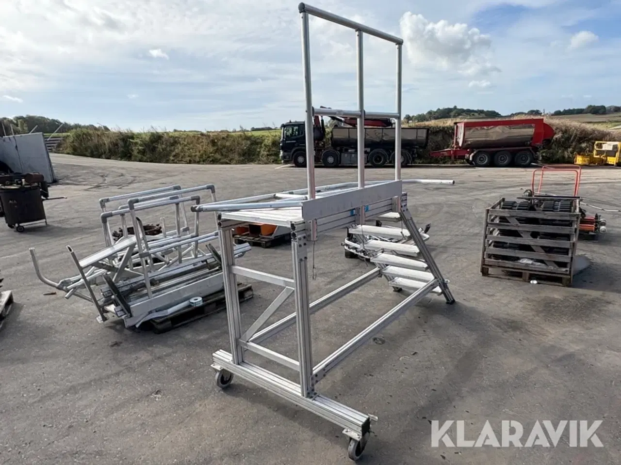Billede 4 - Mobil platform med ekstra dele Zarges 208966