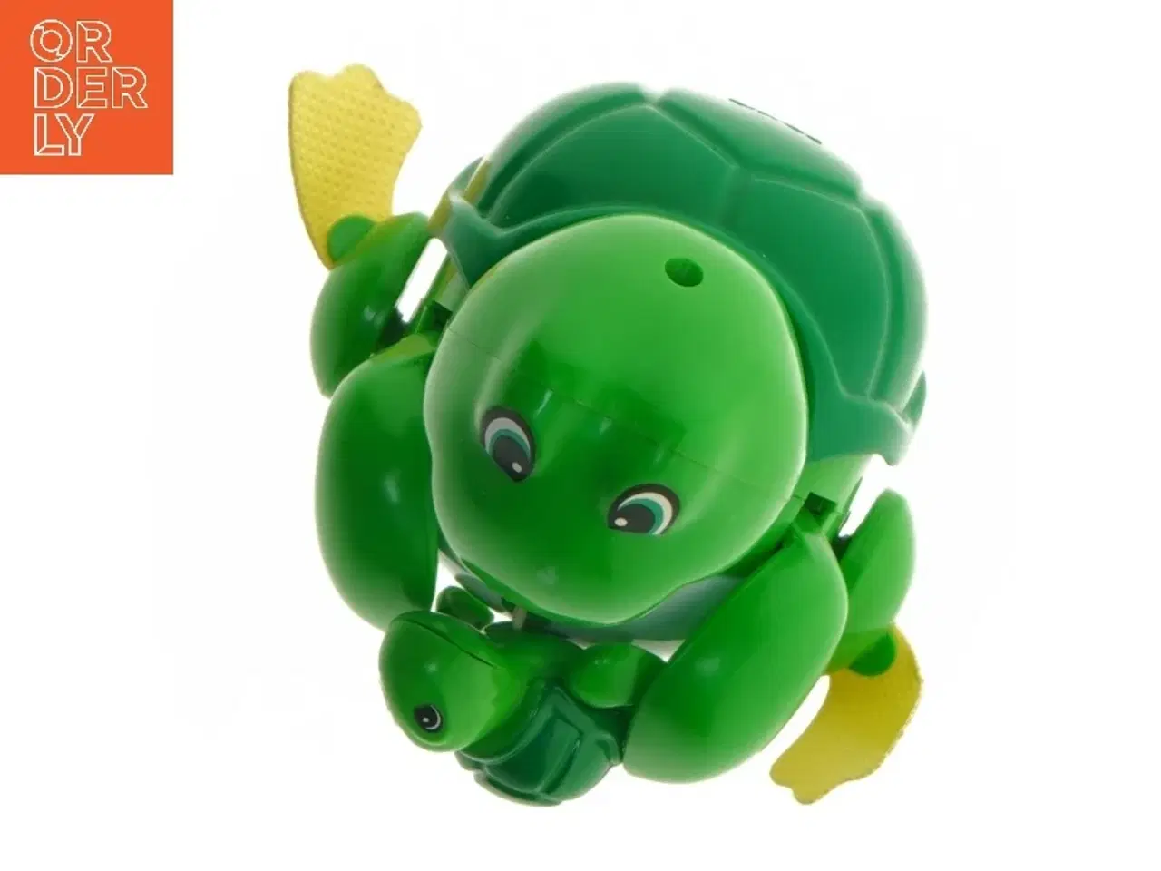 Billede 6 - Plastik skildpaddedukke med baby skildpadde fra Tomy (str. 13x12 cm)