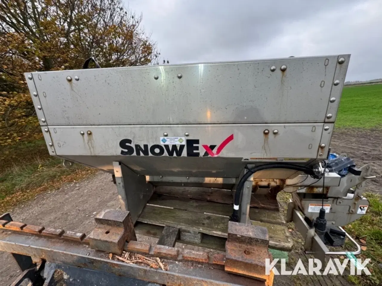 Billede 6 - Saltspreder til ladbil SnowEx Helixx 12140 915 Liter