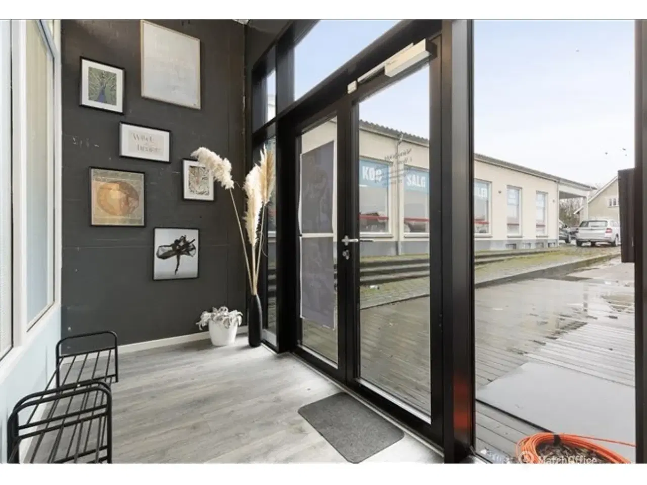 Billede 1 - Attraktive og nyistandsatte erhvervslokaler på 105 m² – attraktiv central beliggenhed i Slagelse