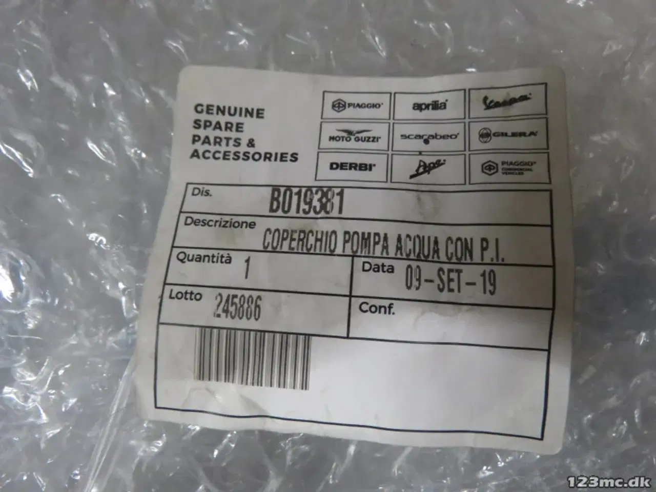 Billede 3 - Vandpumpehus, Aprillia b019381