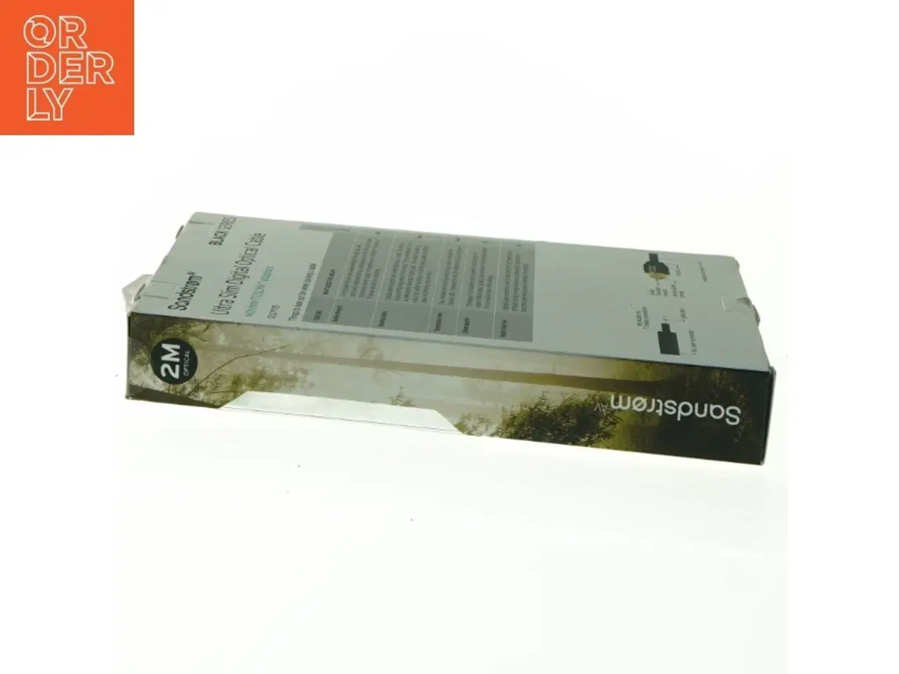 Billede 3 - Sandstrøm Ultra Slim Digital Optisk Kabel med mini-TOSLINK adaptere fra Sandstrøm (str. 20 x 14 cm)