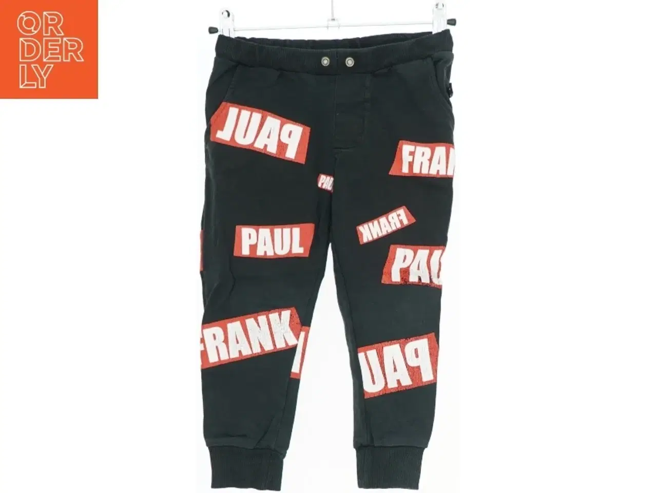 Billede 1 - Børnetræningsbukser med tryk fra Paul Frank (str. 104)