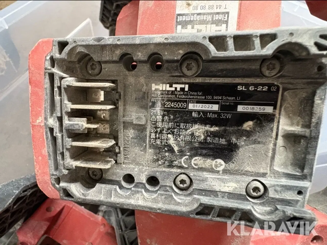 Billede 3 - Belysning Hilti SL 6-22 4 dele