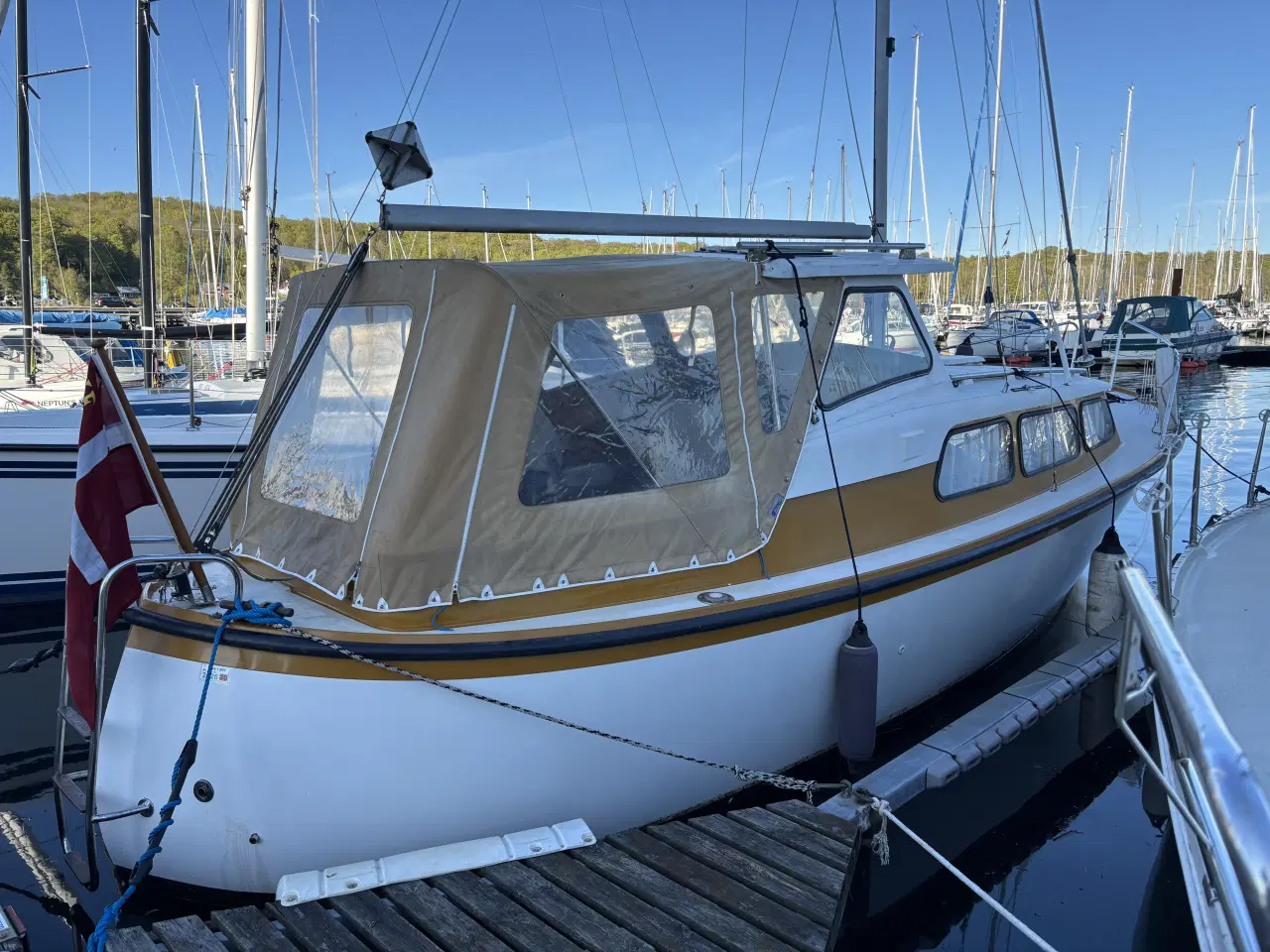 Billede 2 - Sejlklar Luna 26 motorsejler fra 1977
