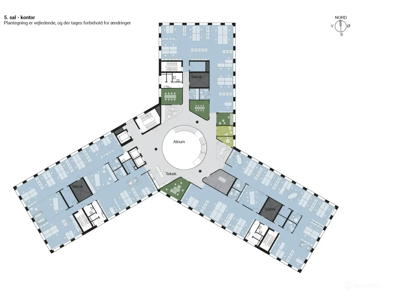 Billede 22 - Gladsaxe Company House - serviceret kontorhus med reception. fælles kantine og mødecenter