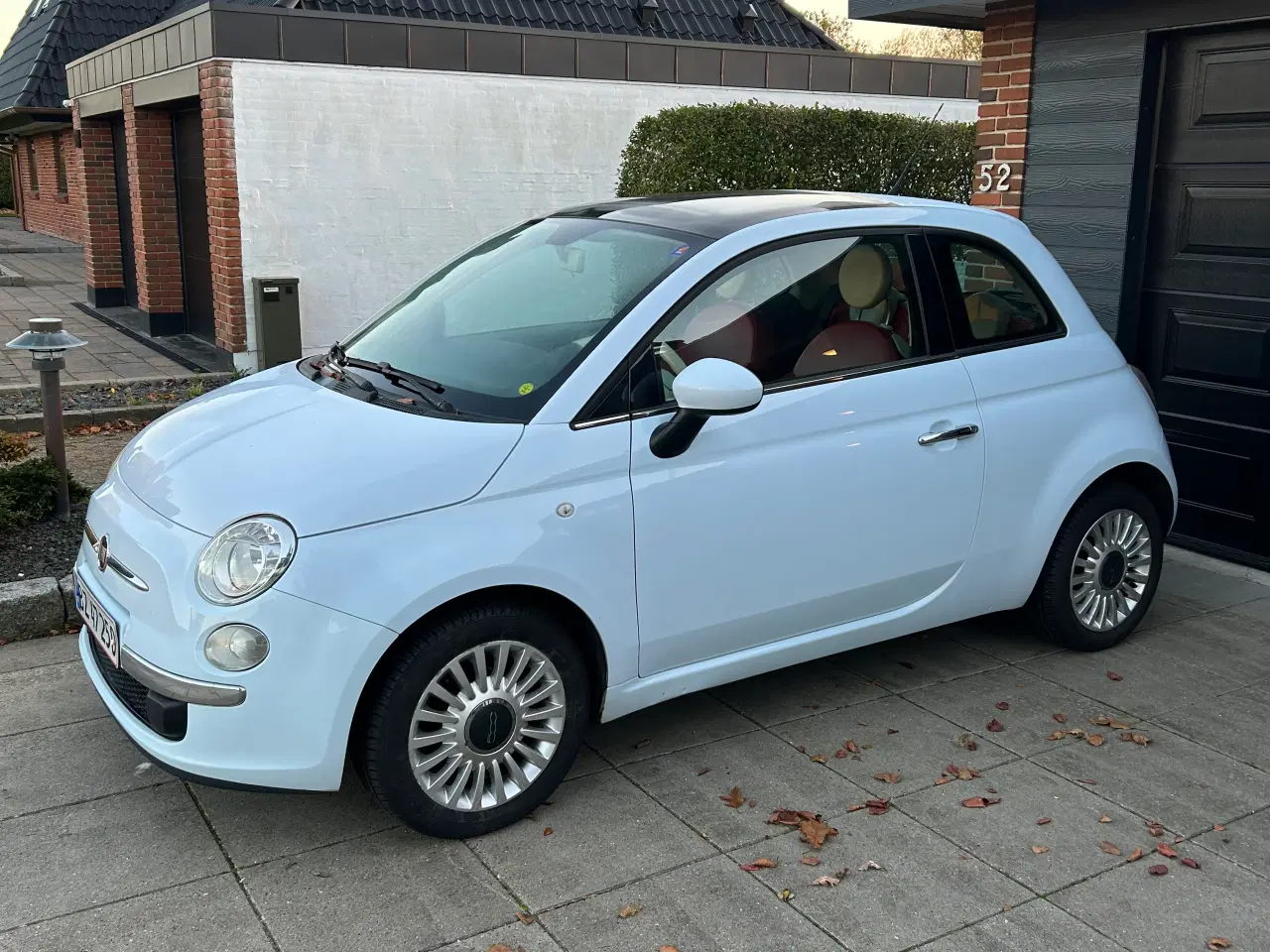 Billede 1 - Fiat 500 1.2 Loungo nysynet 