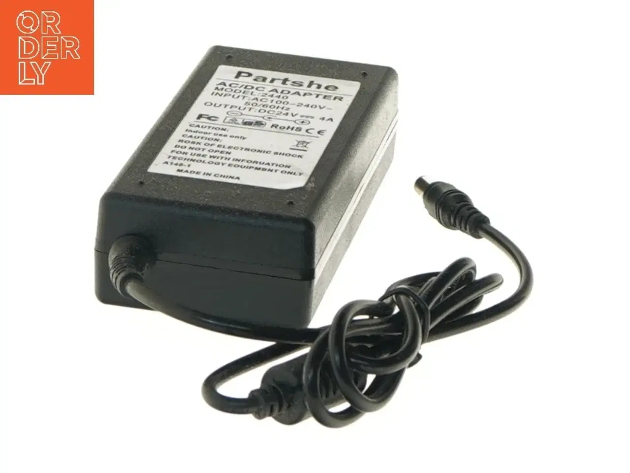 Billede 3 - AC/DC adapter fra Partshe (str. 13,5x6 cm)