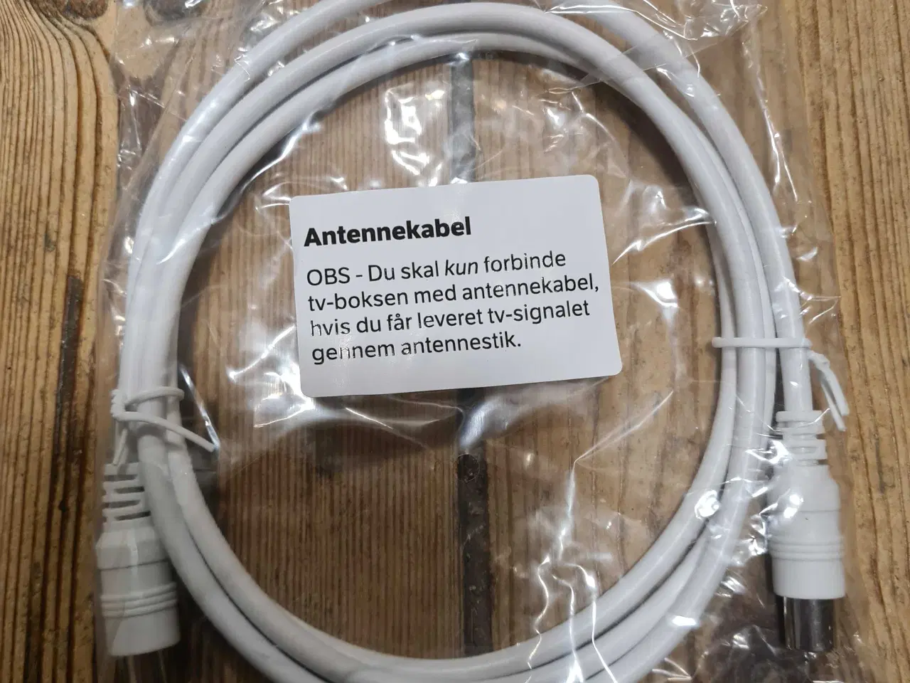 Billede 1 - Antenne ledning