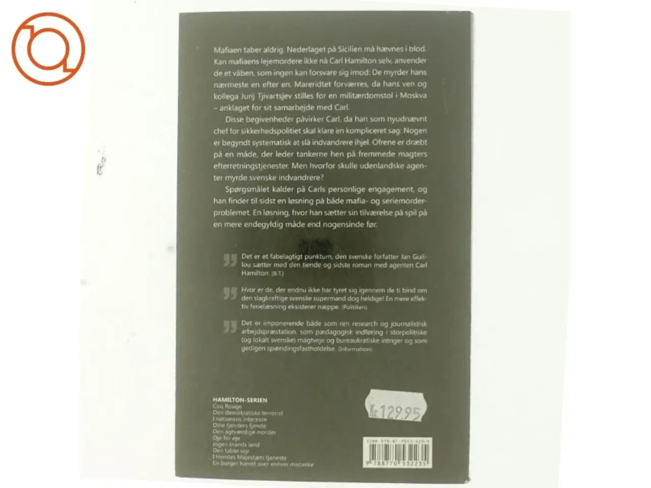 Billede 3 - En borger hævet over enhver mistanke af Jan Guillou (Bog)