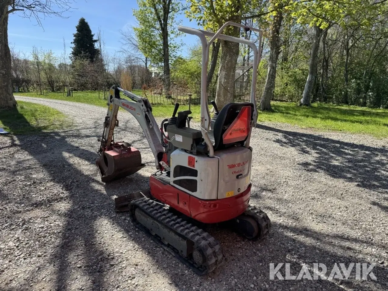 Billede 7 - Gravemaskine Takeuchi TB210 med skovlpakke