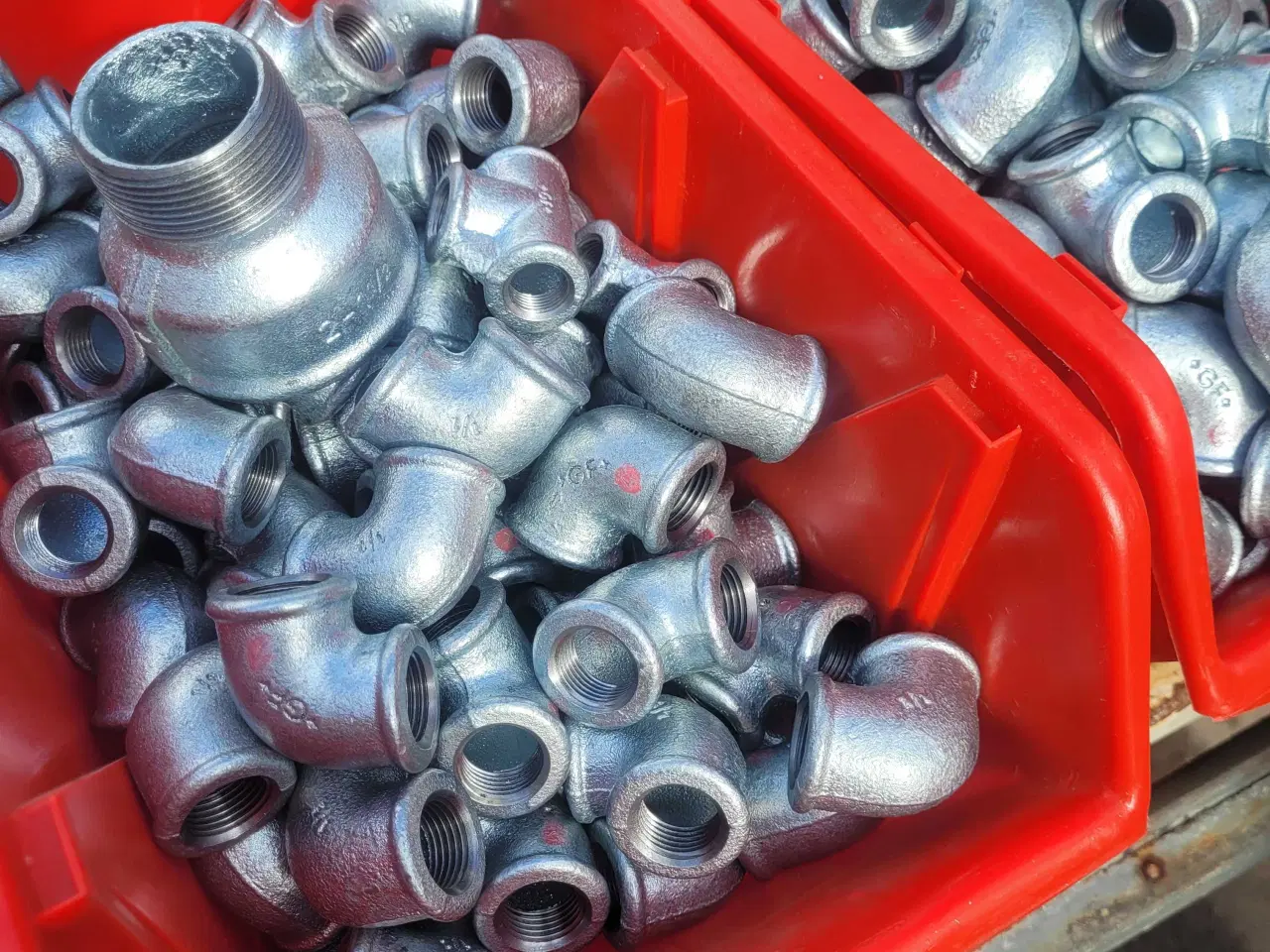 Billede 2 - Vinkler 1/2" galvaniseret 