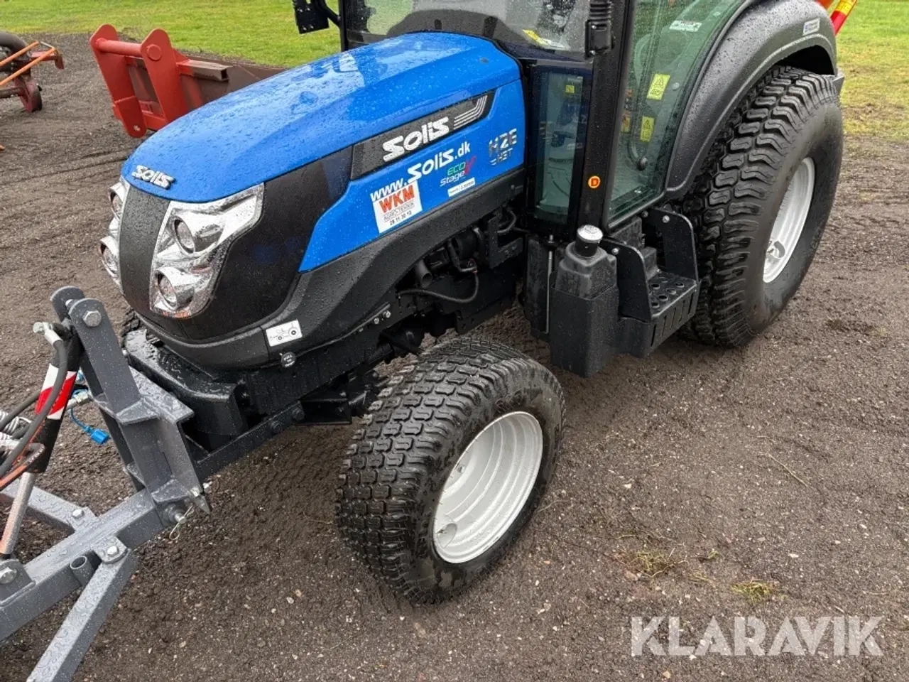 Billede 6 - Traktor med sneplov og saltspreder Solis H26 HST