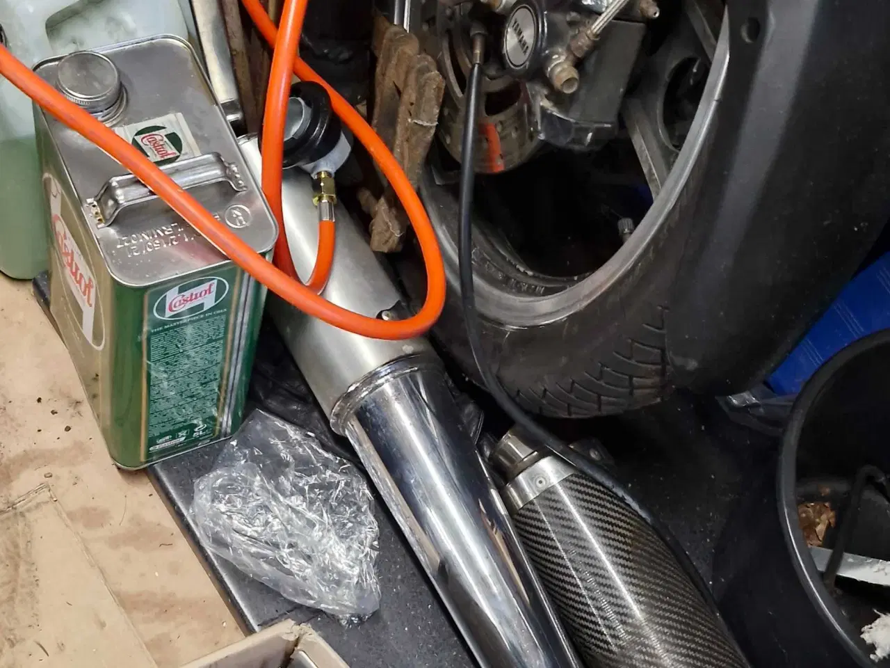 Billede 7 - café racer projekt med. model en XJ 600 51j